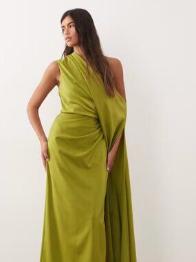 ASOS | Dresses | Asos Sage Green Bridesmaid Dress Size 4 | Poshmark